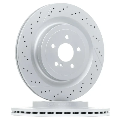 Abbildung von DELPHI BG9414C Bremsscheibe 360 26 5 Belüftet, gelocht/innenbel. beschichtet hochgekohlt ohne Radlager, ABS Sensorring MERCEDES BENZ: AMG GT