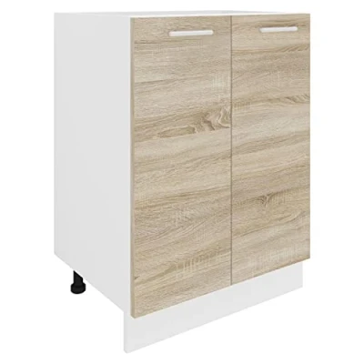 Abbildung von VCM Unterschrank Küchenschrank B 60 cm Drehtüren Esilo