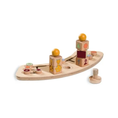 Abbildung von Hauck Steckspielzeug Play Sorting GirafFSC® schützt Wald weltweitfe