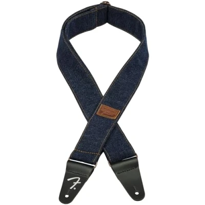 Abbildung von Fender x Wrangler Denim Strap, Dark Indigo