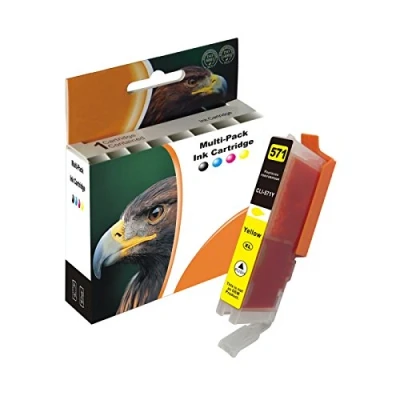 Abbildung von 1x Druckerpatrone Yellow kompatibel zu CLI 571 Canon PIXMA MG5750 5753 MG6850 6852 MG7750 7751 TS5050 5055 TS6050 6052 TS8050 TS8051 8053 TS9050 9055