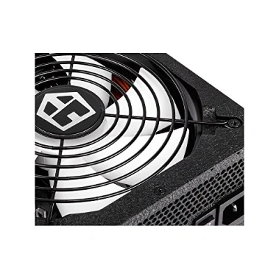 Abbildung von NOX Hummer 650W NXHM650BZ 650 W Netzteil, 80 Plus Bronze zertifiziert, modulare Verkabelung, extrem leise, 140 mm Lüfter, schwarz