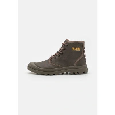 Abbildung von Palladium Pampa HI Unisex Schnürstiefelette, Größe: 41, Major brown Schuhe