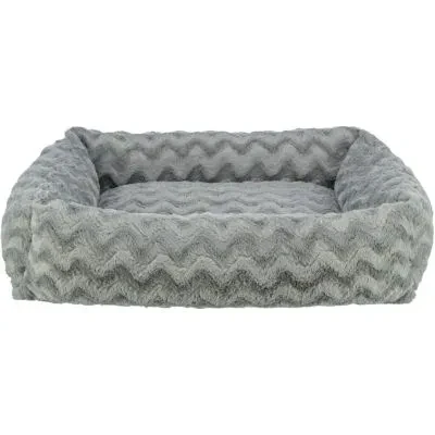 Abbildung von Vital Bett Loki, recycelt, eckig 80 x 60 cm / Grau