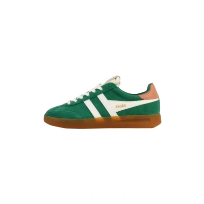 Abbildung von Gola Basket Cyclone Sneaker low, Damen, Größe: 40, Emerald off white terracotta gum Schuhe