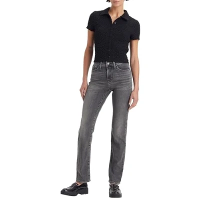 Abbildung von Levi&#039;s Damen 314 Shaping Straight Jeans Blacks, 31W / 30L