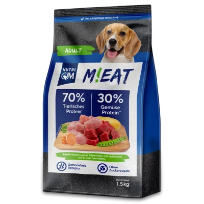 Abbildung von NutriQM M!eat Adult 5 x 1,5kg