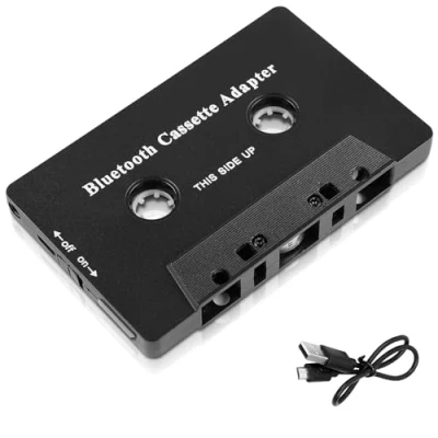 Abbildung von Vegena Kassetten Adapter Für Autoradio, Kfz Kassettenadapter, Player Adapter, Auto Audio Kassette Auf Aux Kabelloses Kassettenband Mobiltelefone, Tablets, Autoradios, Mp3