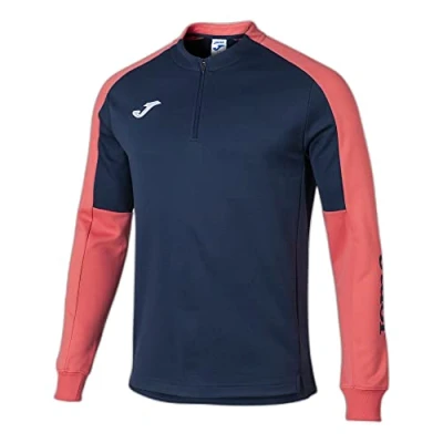 Abbildung von Joma Herren Eco Championship Sweatshirt, Marineblau, Neonorange, L