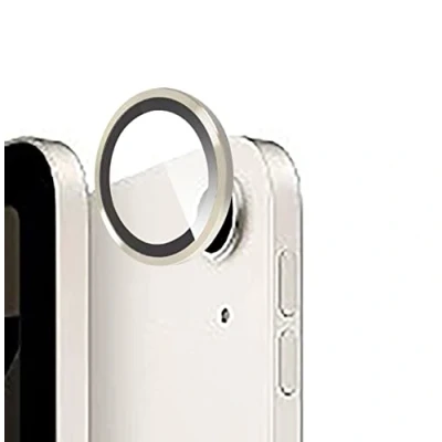 Abbildung von GIOPUEY [Kompletter Schutz Kameraschutz Kompatibel mit iPad Mini 6/Mini 7 2024, [Doppelter Schutz] Metall Ring + Schutzglas, Gold