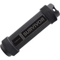 Abbildung von Corsair CMFSS3B 512GB Survivor Stealth v2 Robust Wasserabweisend Flash Drive (512GB, USB 3.0) schwarz/Mehrfarbig