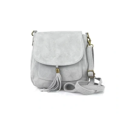 Abbildung von ITALYSHOP24 Schultertasche Made in Italy Damen Leder Tasche CrossOver, als Schultertasche, CrossBody, Umhängetasche tragbar
