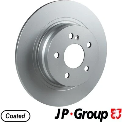 Abbildung von JP GROUP 1363203300 Bremsscheibe Hinterachse 300 10 5 voll beschichtet MERCEDES BENZ: C Klasse Limousine, T modell, Coupe