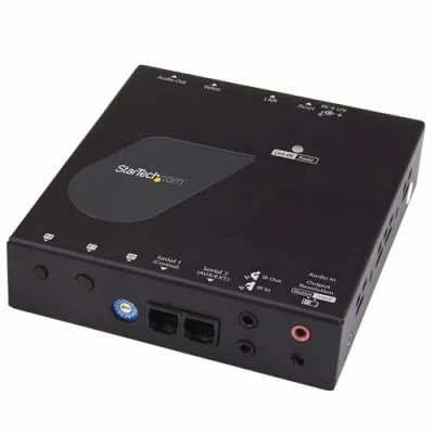 Abbildung von StarTech.com 4K HDMI over IP Empfänger für ST12MHDLAN4K, 3840 x 2160 Pixel, AV Receiver, 100 m, Kabelgebunden, Schwarz