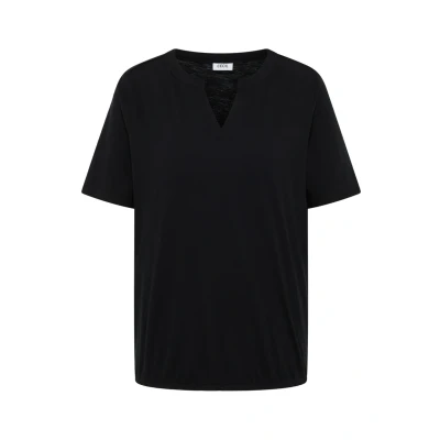 Abbildung von Cecil LOOK Tshirt basic, Damen, Größe: XXL, Schwarz
