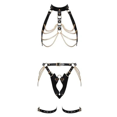 Abbildung von Harness Set aus Leder