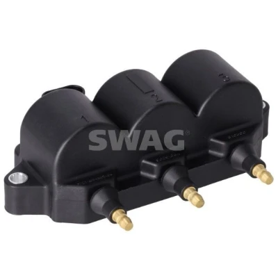 Abbildung von SWAG 89 93 0267 Zündspule schwarz CHEVROLET: Matiz, DAEWOO: Matiz I Schrägheck
