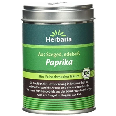 Abbildung von Herbaria Paprika edelsüss, 1er Pack (1 x 80 g Dose) Bio