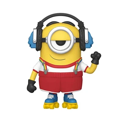 Abbildung von Funko Spielfigur POP Movies Minions 2 Roller Skating Stuart
