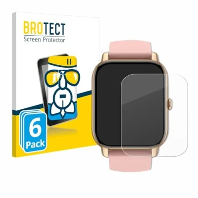 Abbildung von BROTECT Schutzglas für Sross Smartwatch 1.83&quot; (6 Stück) Schutzfolie Panzer Folie Glas [Extrem Kratzfest 9H, Anti Fingerprint