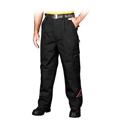 Abbildung von Reis Pro T_Bps48 Master Schutzhose, Schwarz Orange Grau, 48 Größe