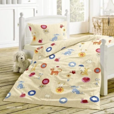 Abbildung von Bierbaum Baby Bettwäsche Babybett 40 x 60 cm 100/135 Tiere