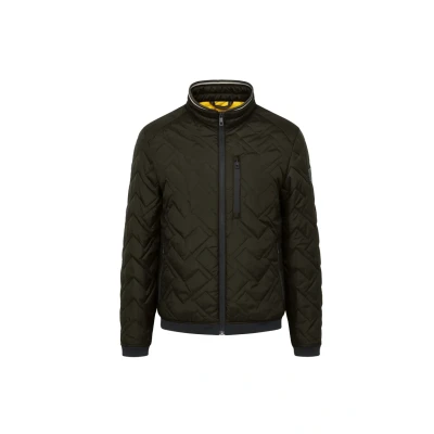 Abbildung von bugatti Steppoptik Übergangsjacke, Herren, Größe: 50, Oliv