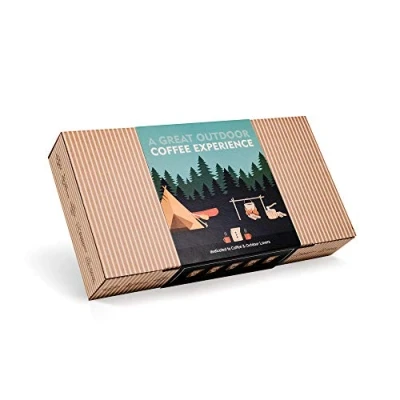Abbildung von Kaffee Geschenk Set zum Außenbereich 10 Beste Single Estate Spezialitäten &amp; Bio Kaffees Aus Aller Welt Brauen Genießen Sie Jederzeit Überall Kaffeeliebhaber Geschenkidee für Männer Frauen