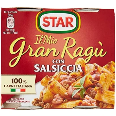 Abbildung von 4x Il mio Gran ragu Star salsiccia tomatensauce 2x 180g sauce mit Würst