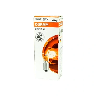 Abbildung von 10x OSRAM GLÜHBIRNEN 12V 6W BAX9s STANDLICHT INNENRAUMLEUCHTE KENNZEICHEN