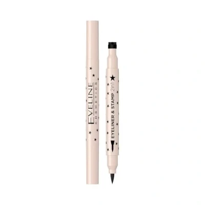 Abbildung von Eveline Cosmetics 2 in 1 Eyeliner &amp; Stempel Nr. 01 Herz