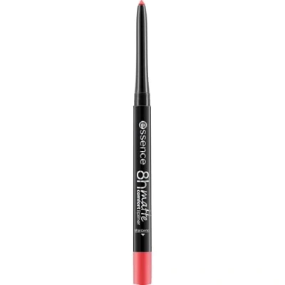Abbildung von essence 8h MATTE comfort lipliner, Nr. 09, Rot, langanhaltend, sofortiges Ergebnis, matt, vegan, wasserfest, ohne Konservierungsstoffe, Parabene, 1er Pack (0.3g)