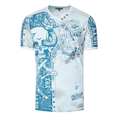 Abbildung von Rusty Neal Tshirt print, Größe: XXL, Hell blau
