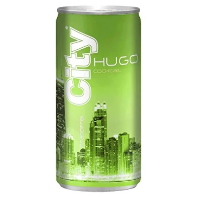 Abbildung von City Secco Frizzante trocken weißer Perlwein, prickelnder Genuss in der Dose, ohne Pfand (12 x 0.2 l)