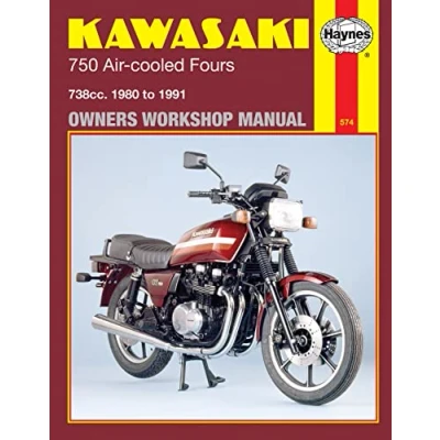 Abbildung von Kawasaki 750 Air Cooled Fours Owners Workshop Manual: 1980 91 (Haynes Manuals)