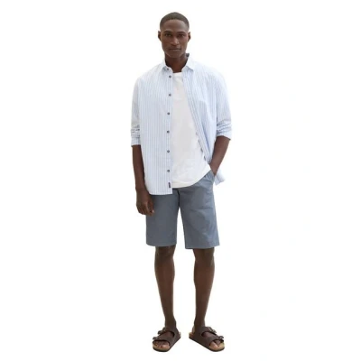 Abbildung von TOM Tailor Shorts, Herren, Größe: 31, Blue structure print