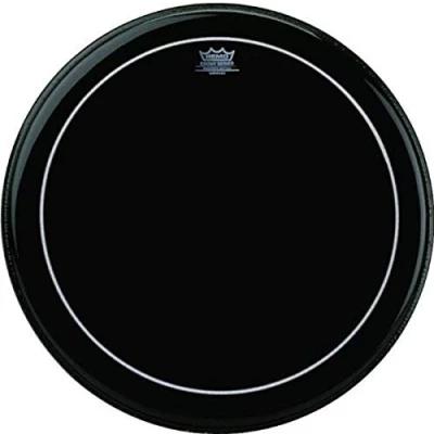 Abbildung von Remo Schlagzeugfell Pinstripe Ebony Bassdrum 24&quot; ES 1624 PS