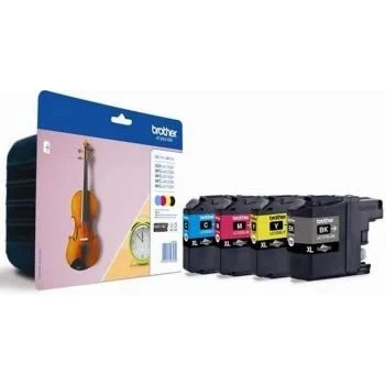 Abbildung von Value pack! Brother LC127XLVALBPDR BK C M Y tintenpatrone 1200 seiten original