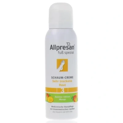 Abbildung von Allpresan Fußschaum Sehr trockene Haut Mango 125 ml Nr.3