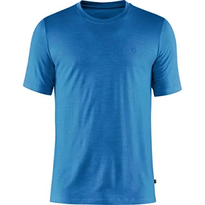 Abbildung von FJALLRAVEN Herren Abisko Wool Ss M Unterhemd, blau (UN Blue), S