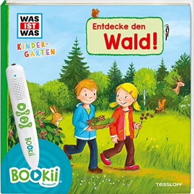 Abbildung von BOOKii® WAS IST Kindergarten Entdecke den Wald: Wald, Waldtiere und Waldforscher ab 3 Jahren! (BOOKii / Antippen, Spielen, Lernen)