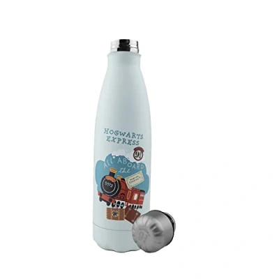 Abbildung von Cinereplicas Harry Potter Isolierte 500ml Edelstahl Wasserflasche Hogwarts Express Offizielle Lizenz
