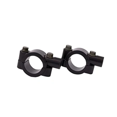 Abbildung von Paar Universal 8mm Motorrad Spiegel Halter Für 25mm Lenker Schwarz