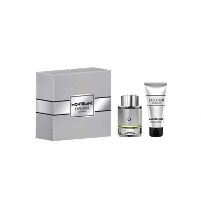 Abbildung von Montblanc set Explorer Platinum Eau de Parfum Gift 1 Parfüm für Damen
