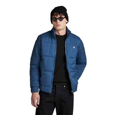 Abbildung von G STAR Padded Quilted Winterjacke, Herren, Größe: XL, Retro blue