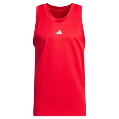 Abbildung von adidas Performance Legends TANK Top Better scarlet white, Herren, Größe: Large, white