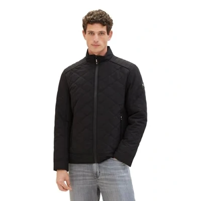 Abbildung von TOM Tailor MIT Recyceltem Winterjacke, Herren, Größe: Medium, Black