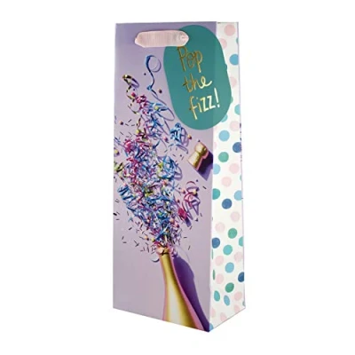 Abbildung von Hallmark Celebration Flaschentasche &quot;Pop That Fizz!&quot; Design