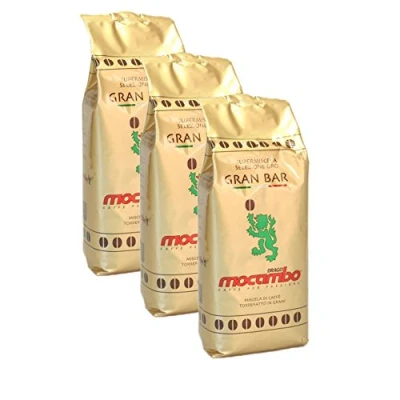 Abbildung von 3 x Drago Mocambo Brasilia Selezione Oro Gran Bar 1 1000 g