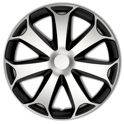 Abbildung von AutoStyle PP 5105SB Radblenden 15Zoll schwarz/silber